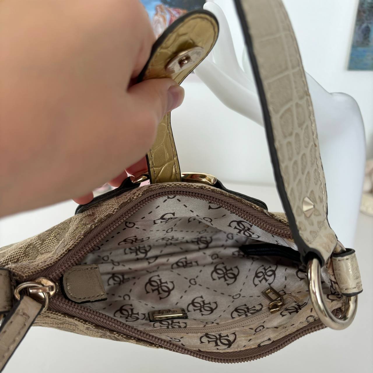 Guess bag vintage monogram