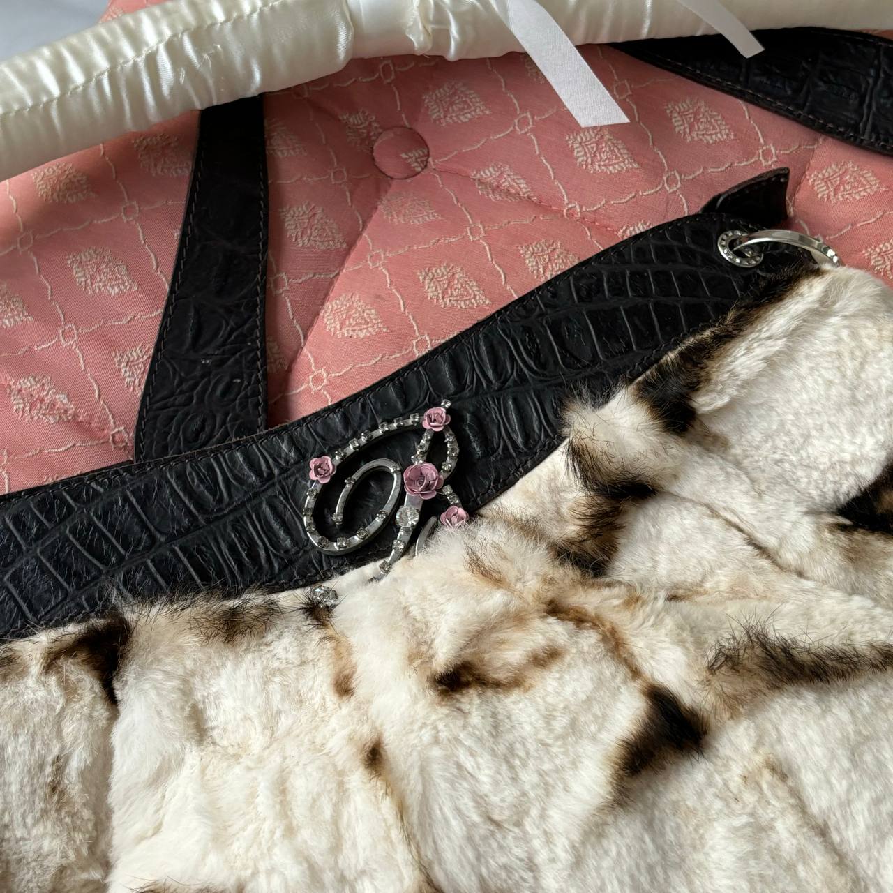 Blumarine bag animal print
