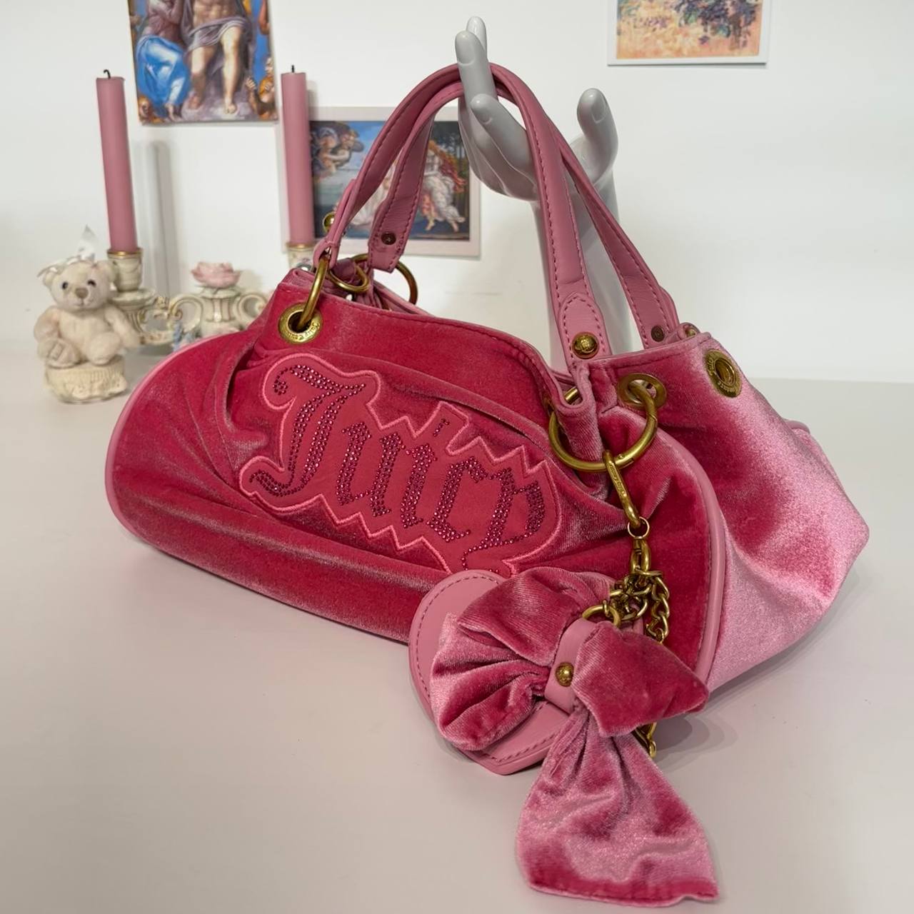 Juicy Couture bag velvet
