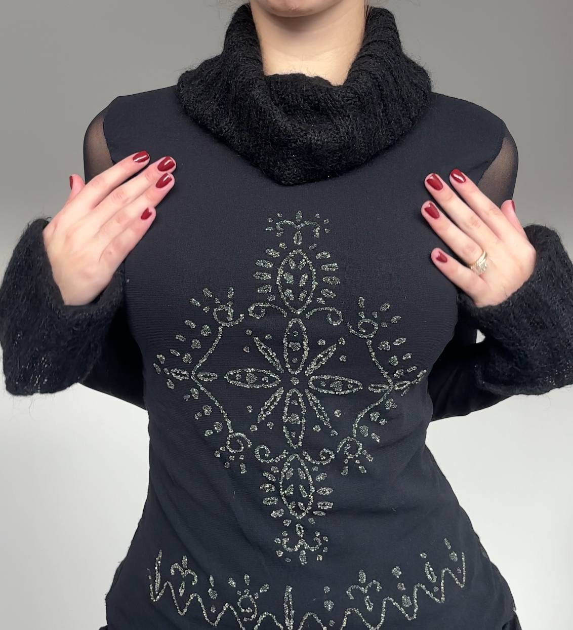 Luxury designer jumper