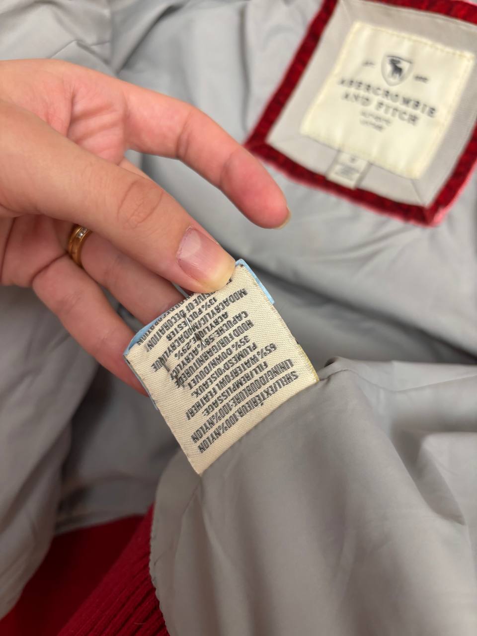 Abercrombie and Fitch coat zip-jacket