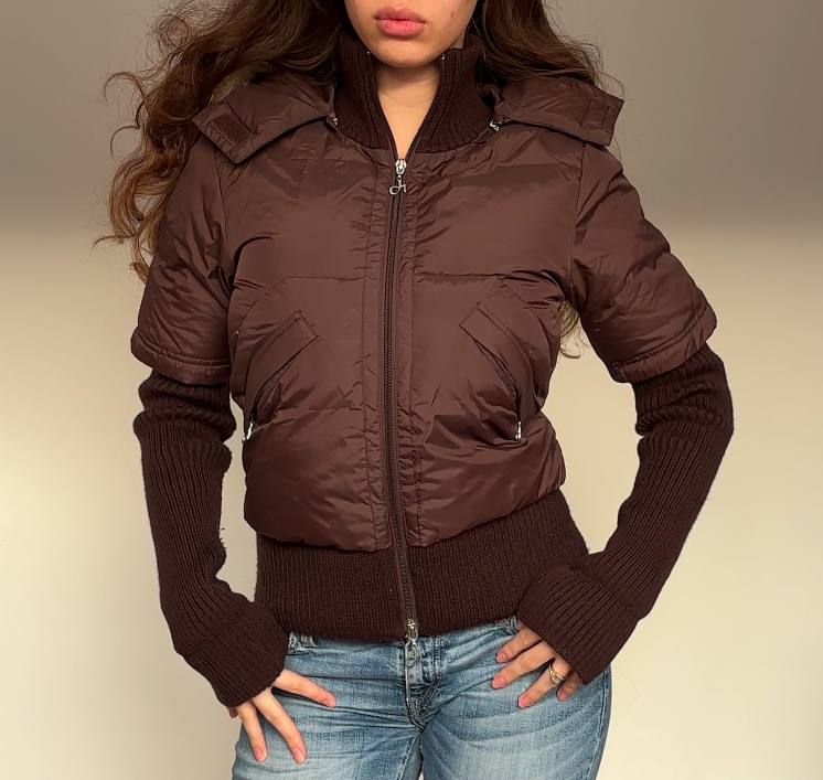 Italian designer puffer