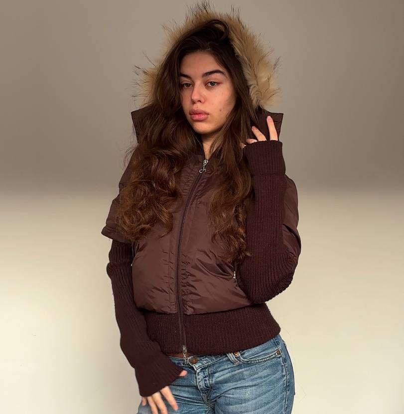 Italian designer puffer