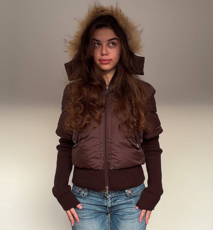 Italian designer puffer