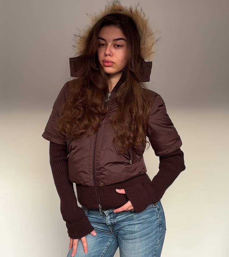 Italian designer puffer