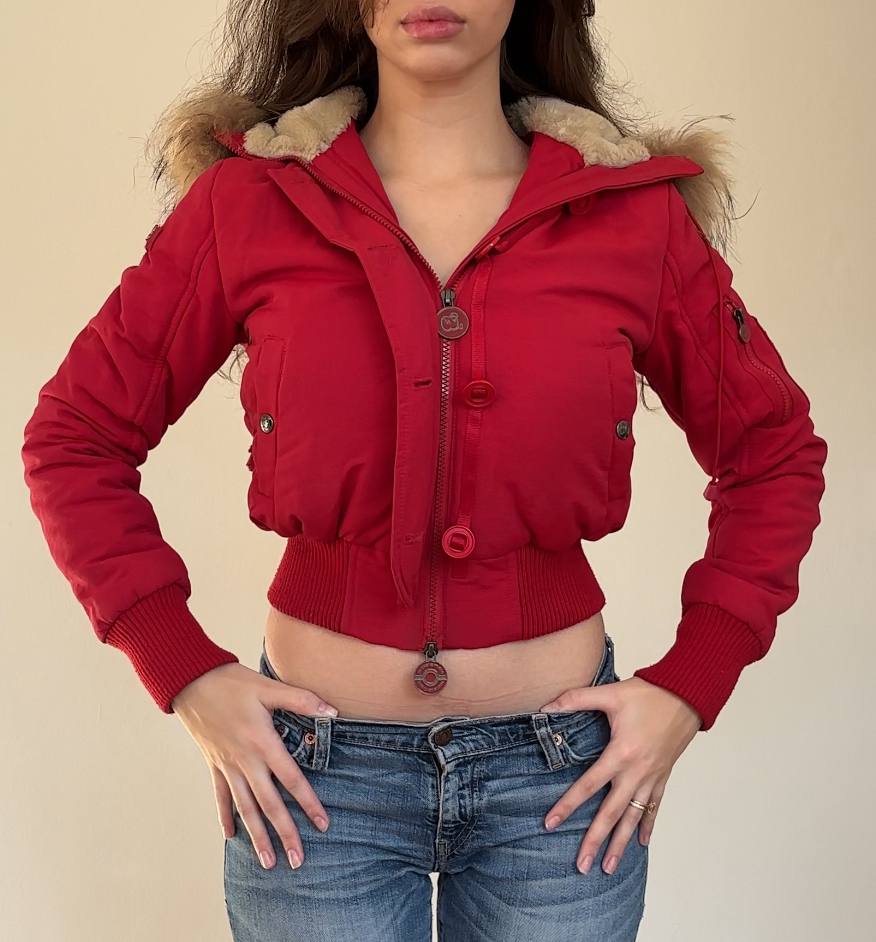 Italian designer puffer