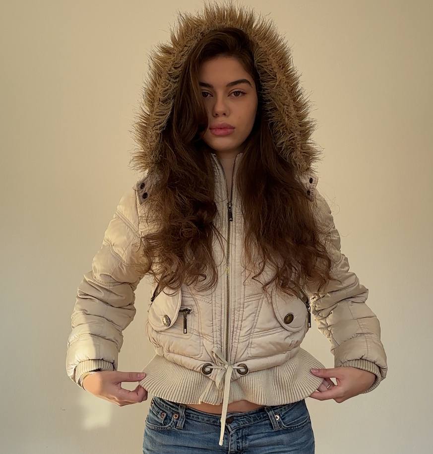Italian designer puffer