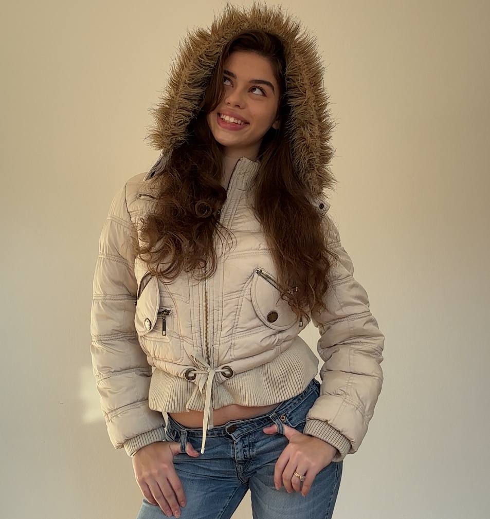 Italian designer puffer
