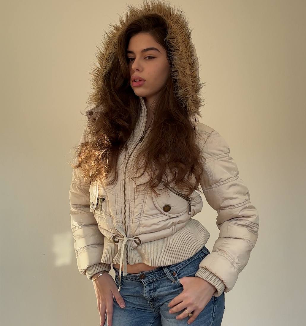 Italian designer puffer