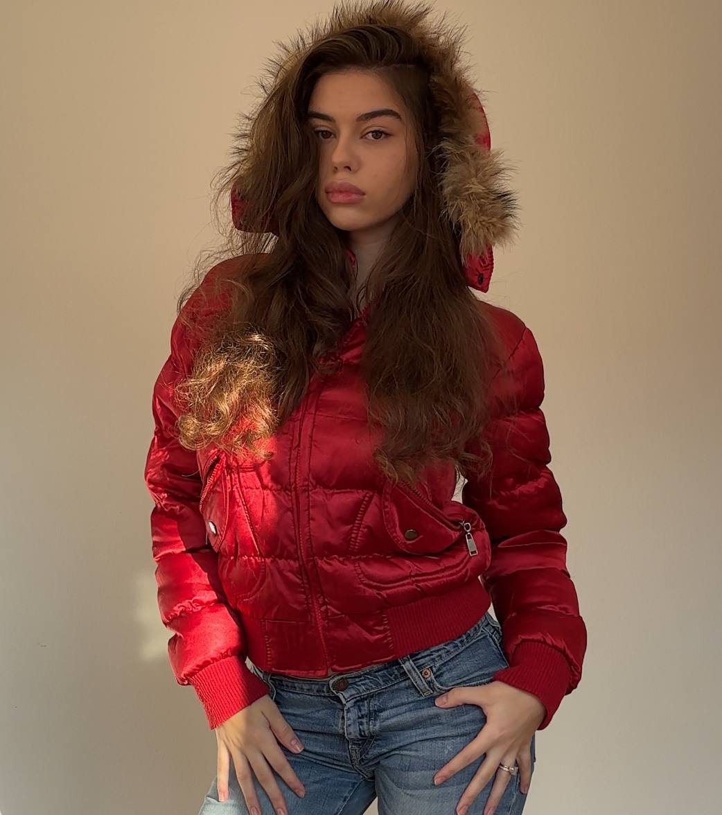 Italian designer puffer