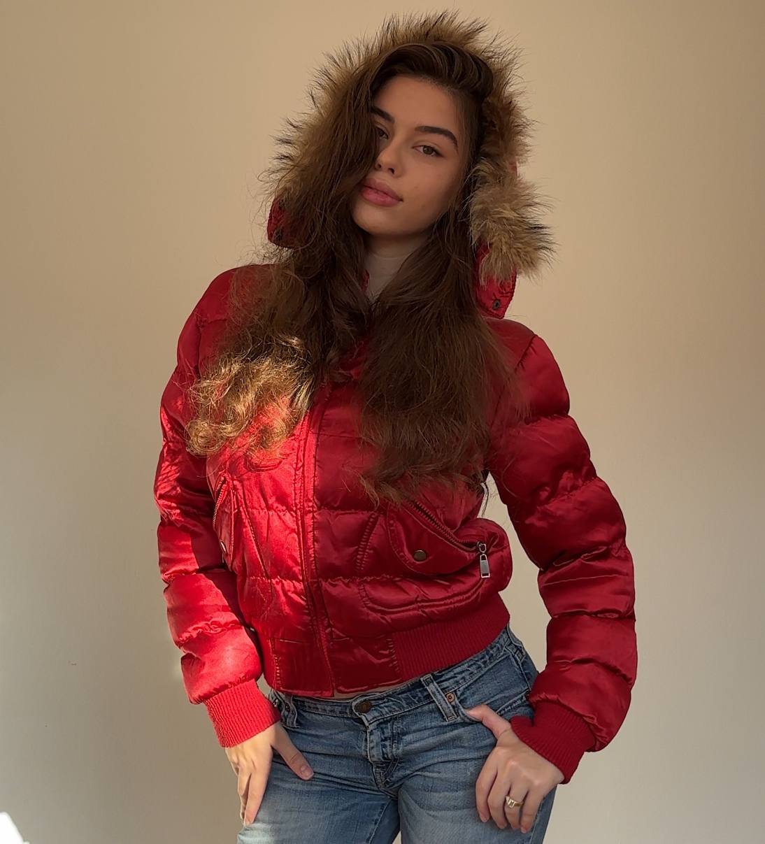Italian designer puffer