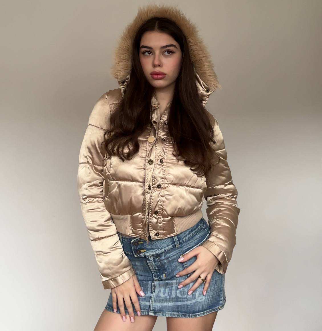 Vintage Divided H&M puffer coat