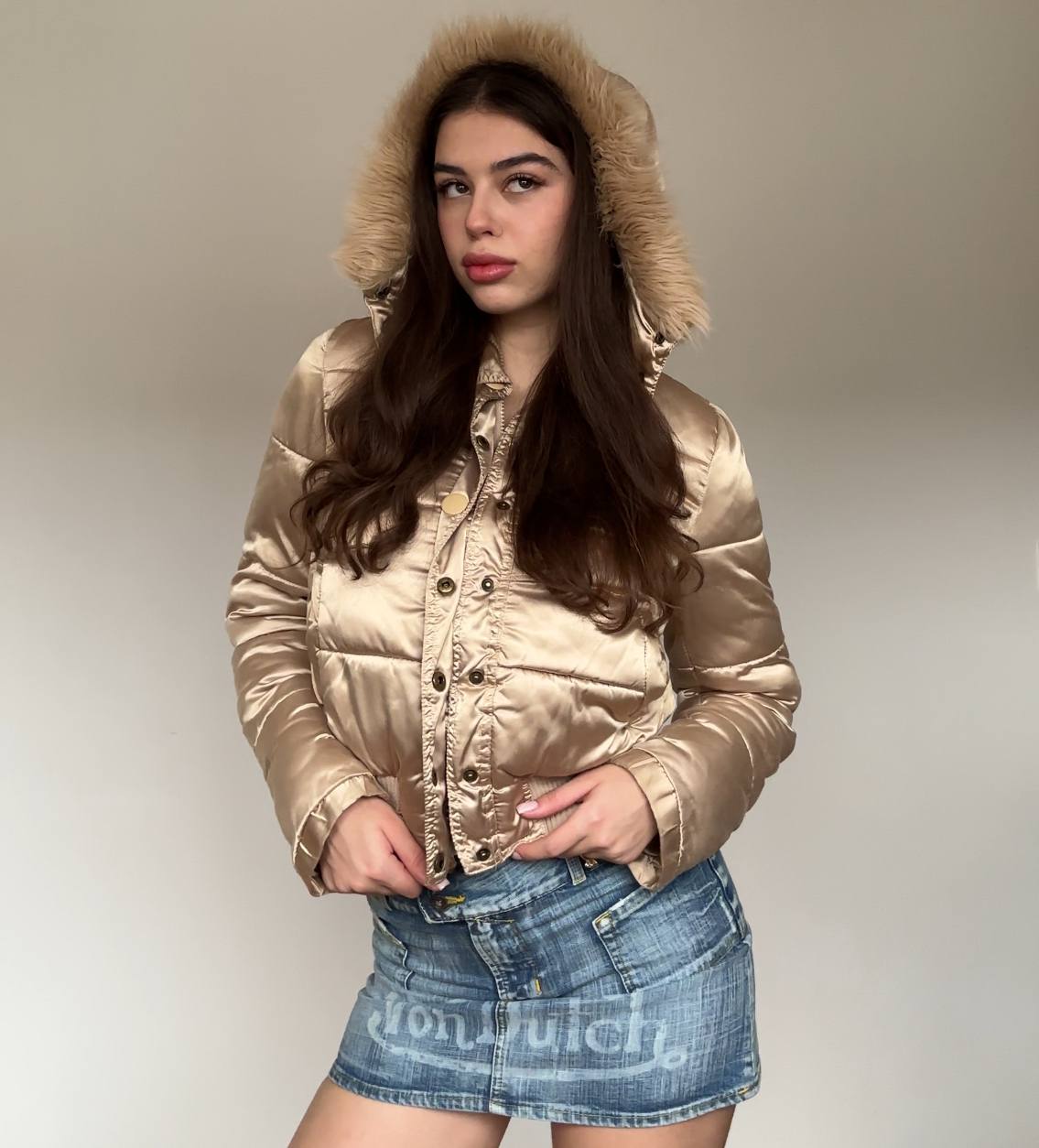 Vintage Divided H&M puffer coat