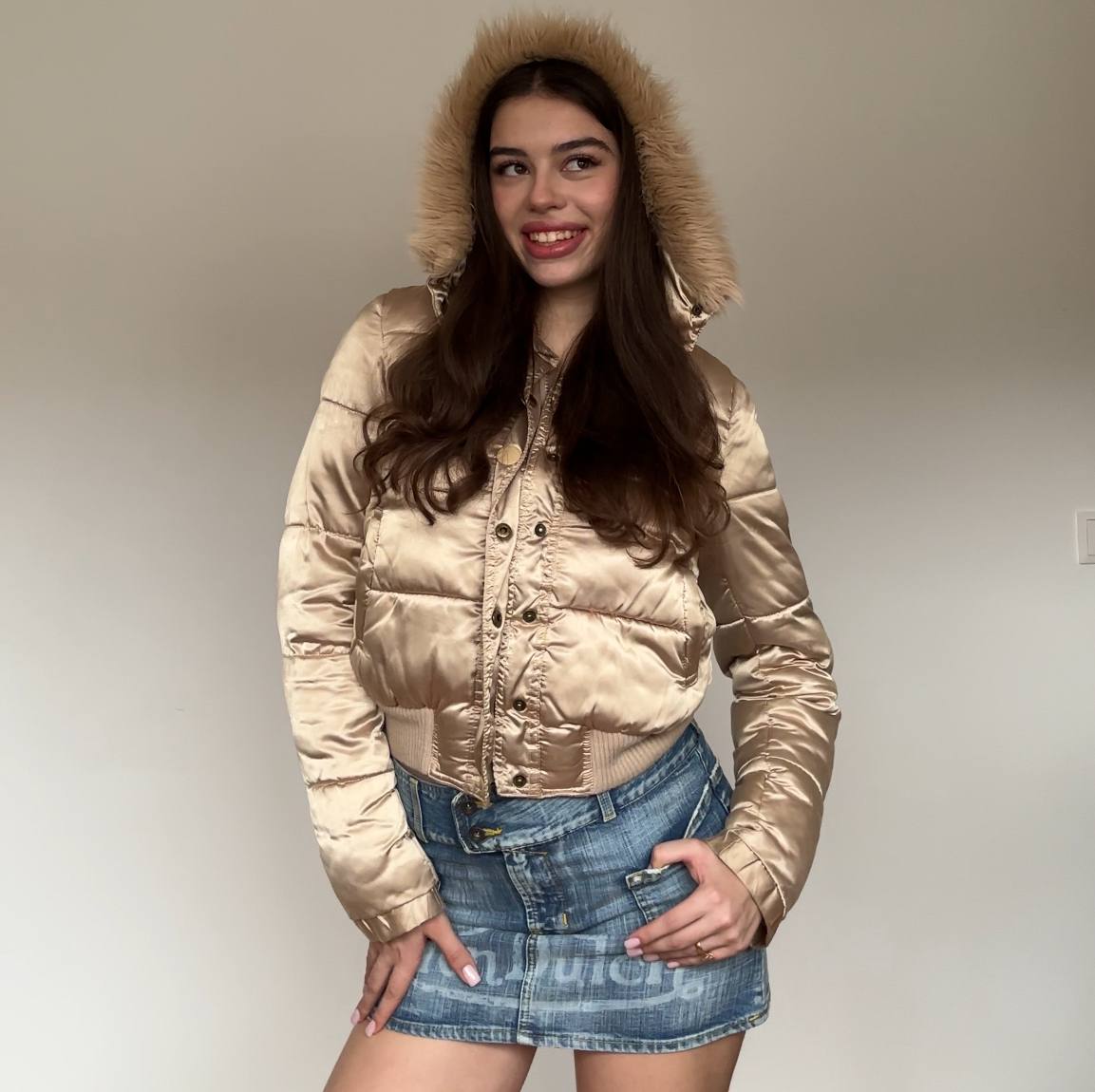 Vintage Divided H&M puffer coat