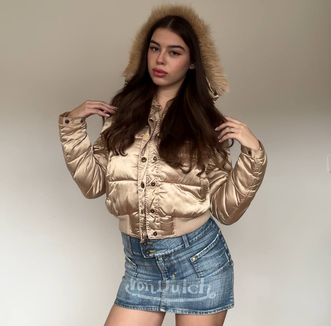 Vintage Divided H&M puffer coat