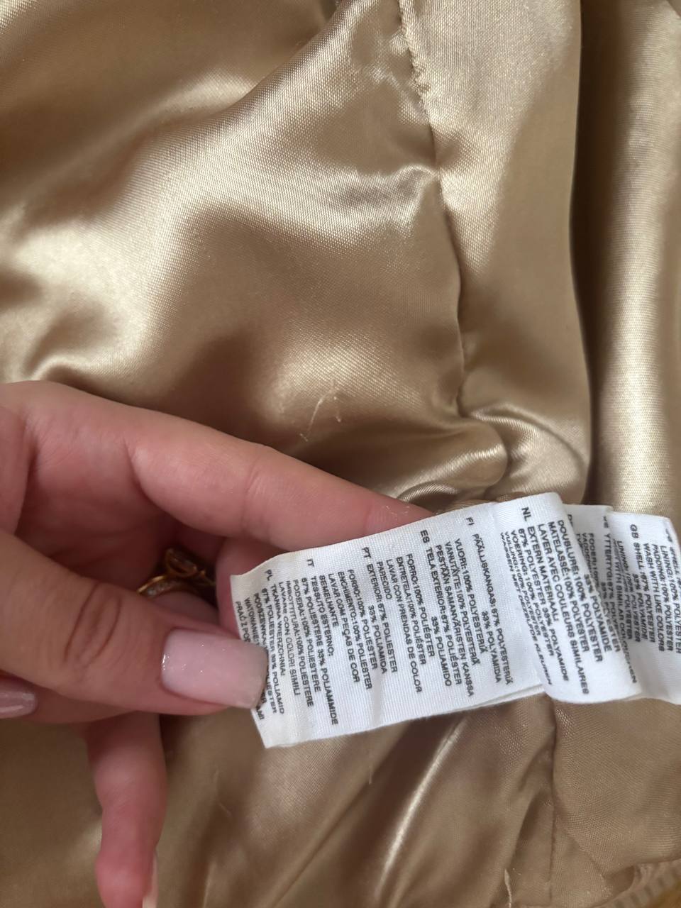 Vintage Divided H&M puffer coat