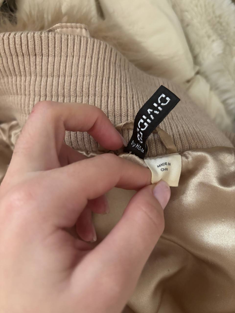 Vintage Divided H&M puffer coat