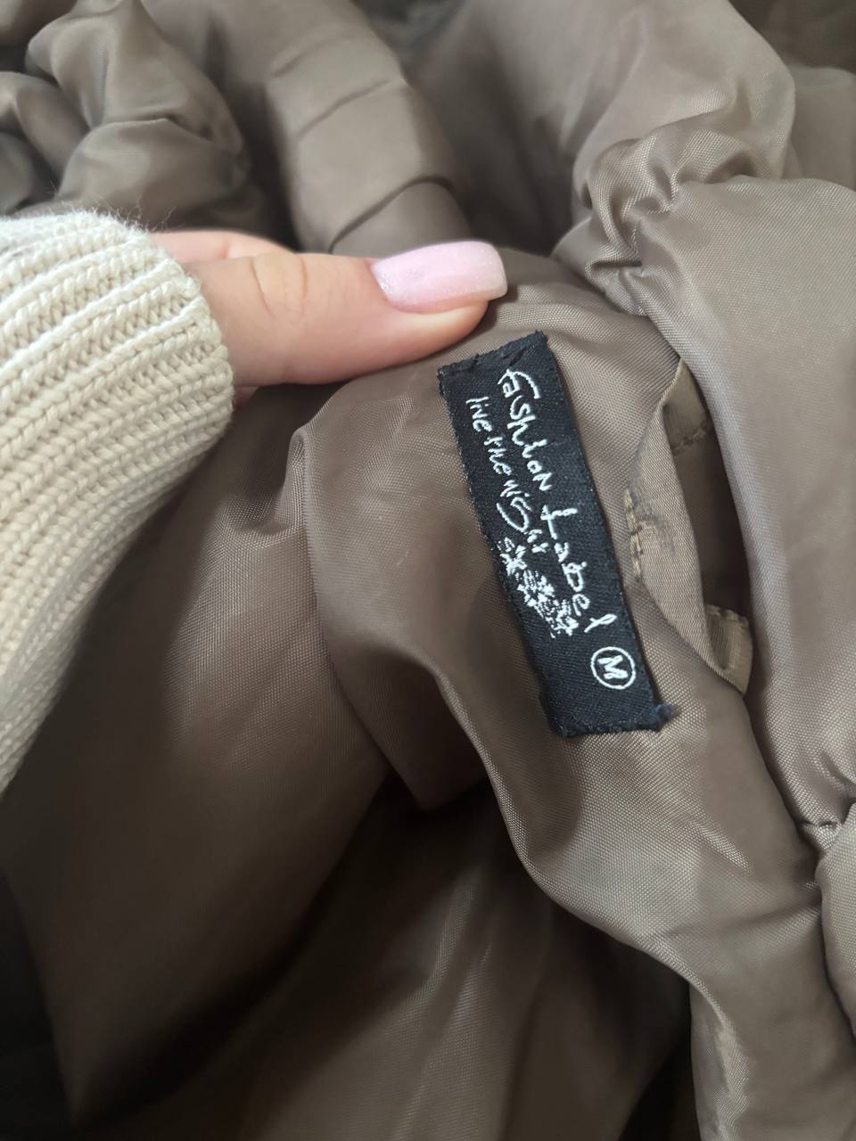 Italian puffer coat zip-jacket