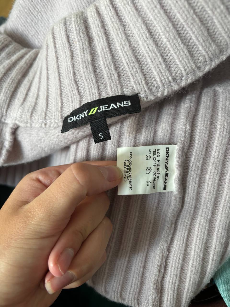 DKNY jumper zip sweater