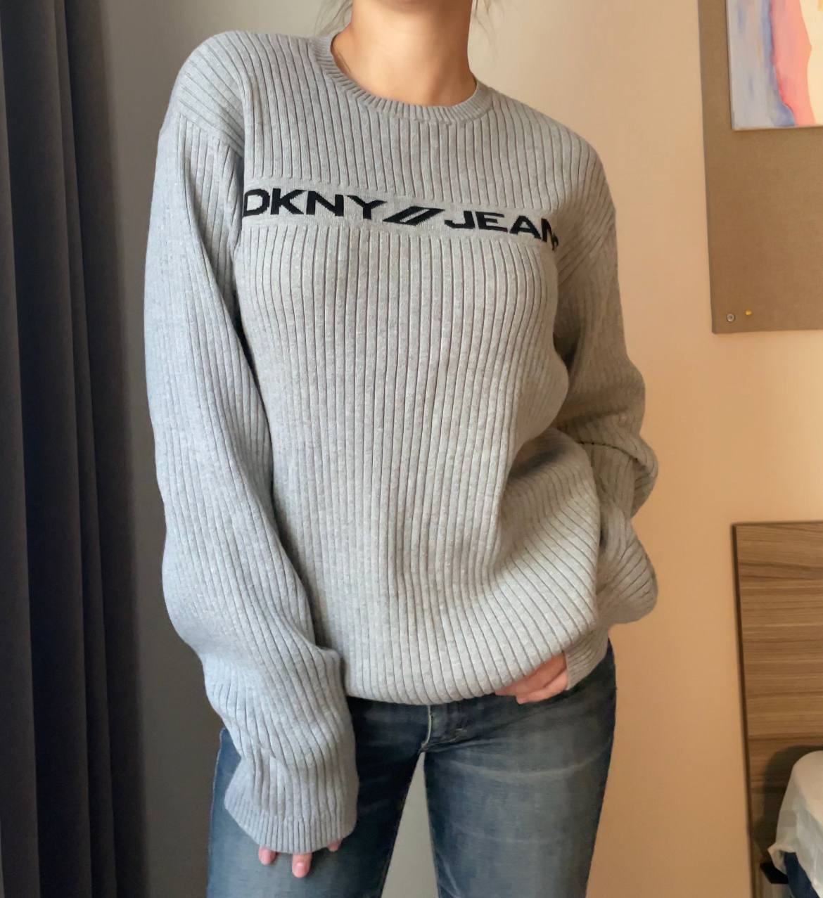 DKNY jumper sweater knitted