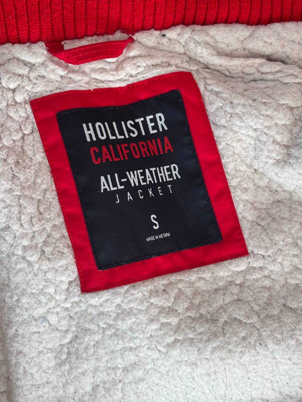 Hollister puffer coat zip-jacket