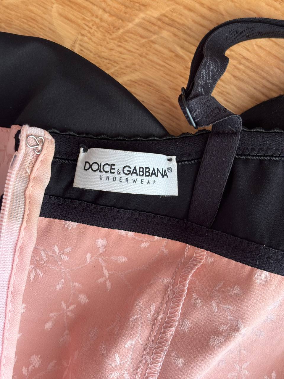 Dolce Gabbana bustier bodycon dress
