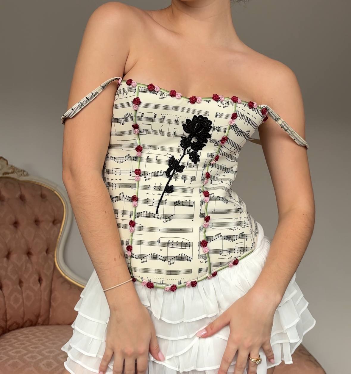 Chantal Thomass corset bustier top