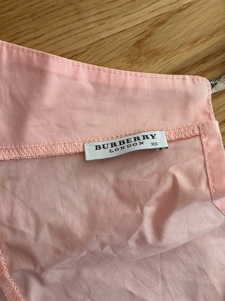 Burberry backless top