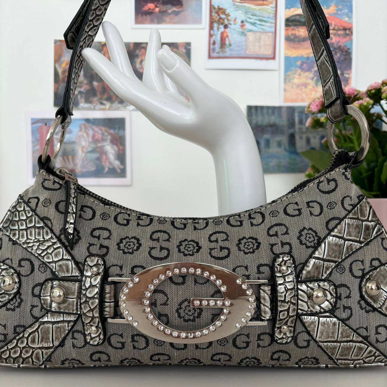 Y2k bag vintage monogram handbag