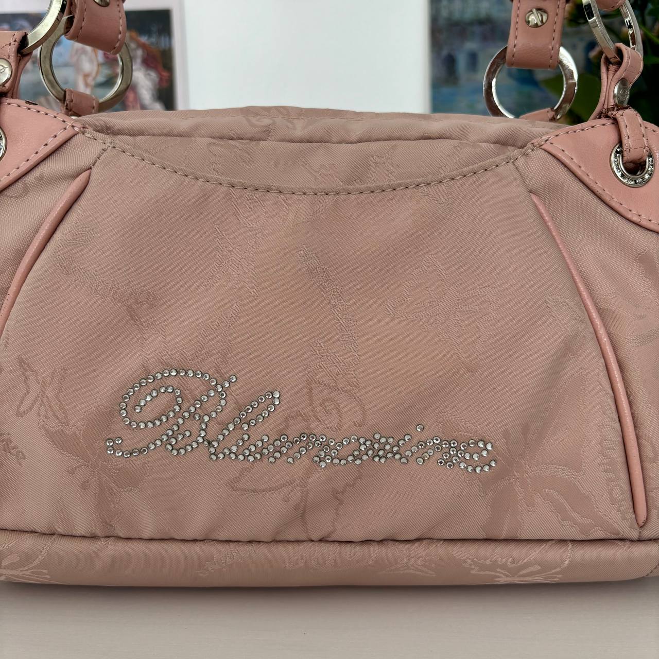 Blumarine bag vintage rose pink