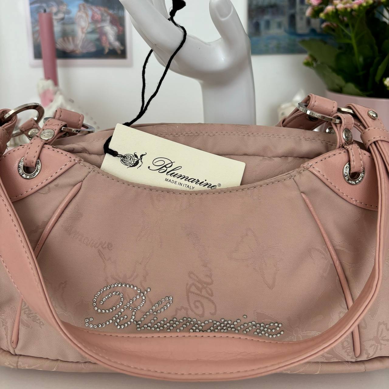 Blumarine bag vintage rose pink