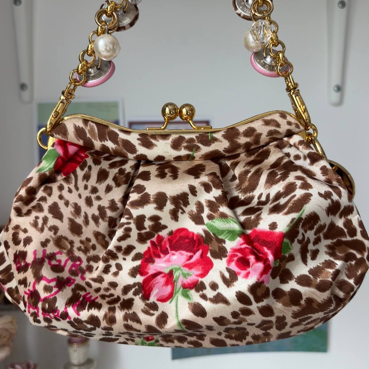 Blumarine bag SS2006 leopard print