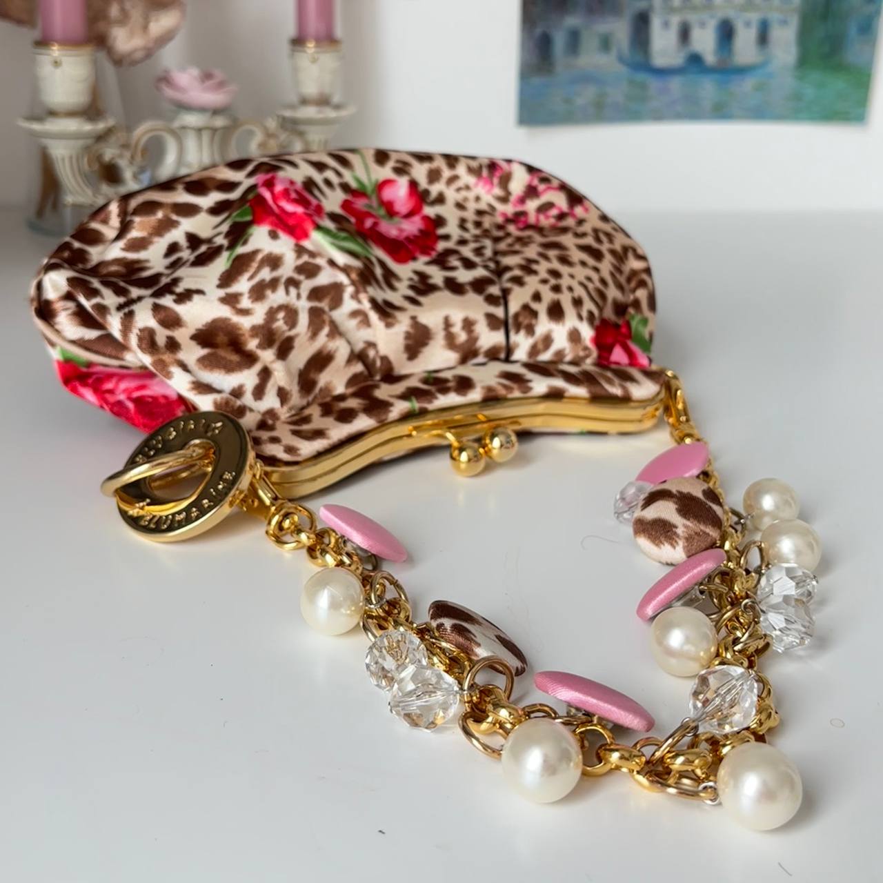 Blumarine bag SS2006 leopard print
