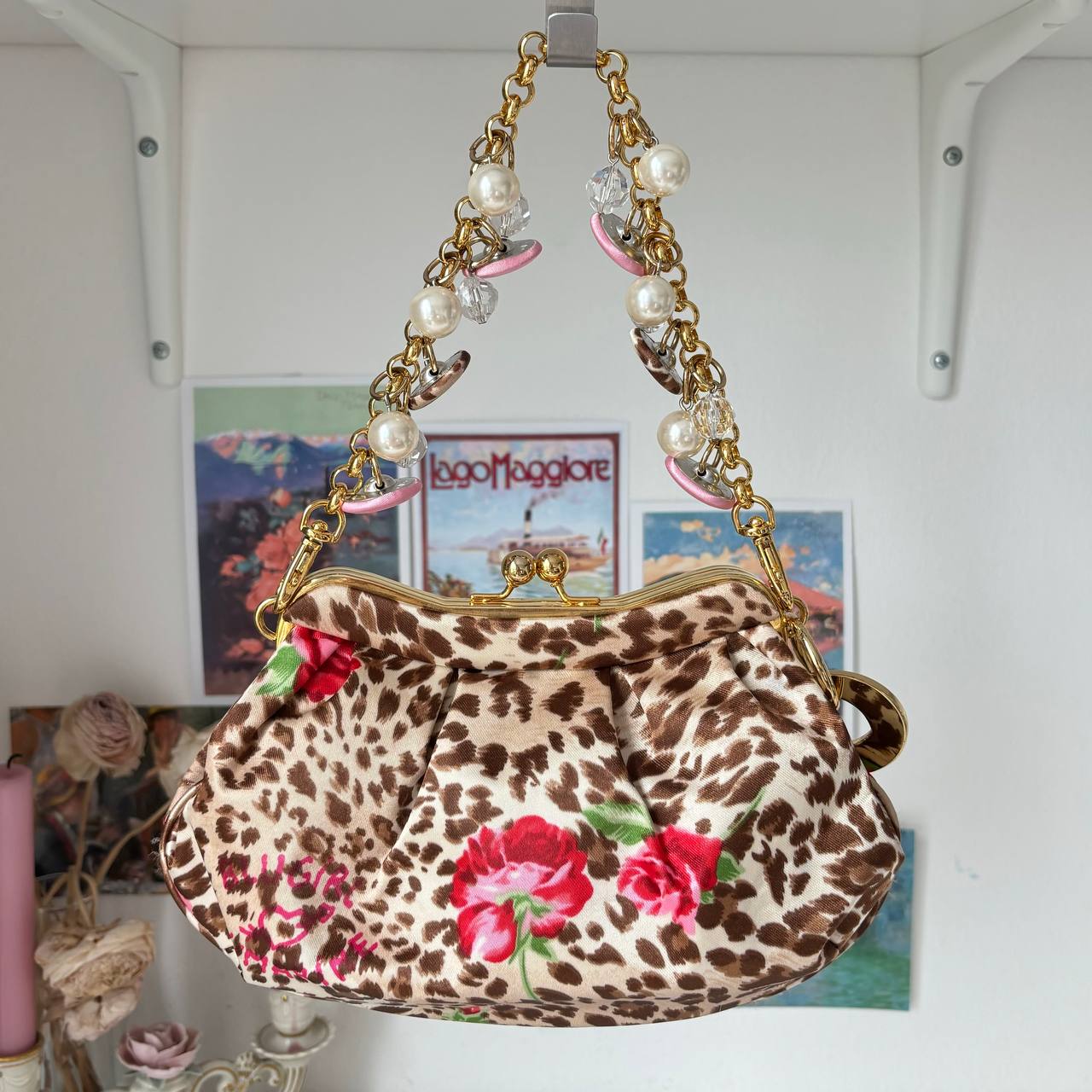 Blumarine bag SS2006 leopard print