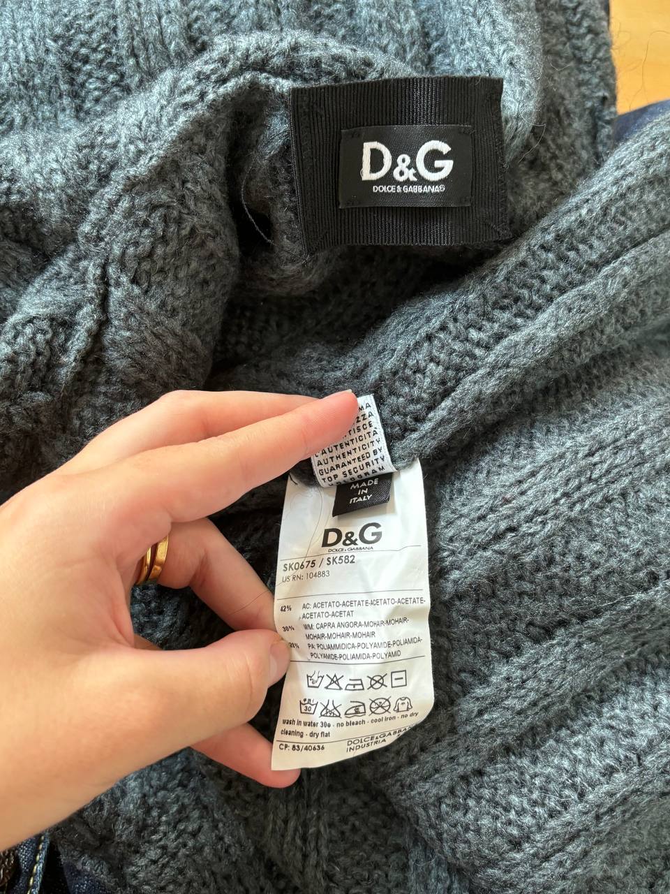 Dolce Gabbana jumper sleeveless