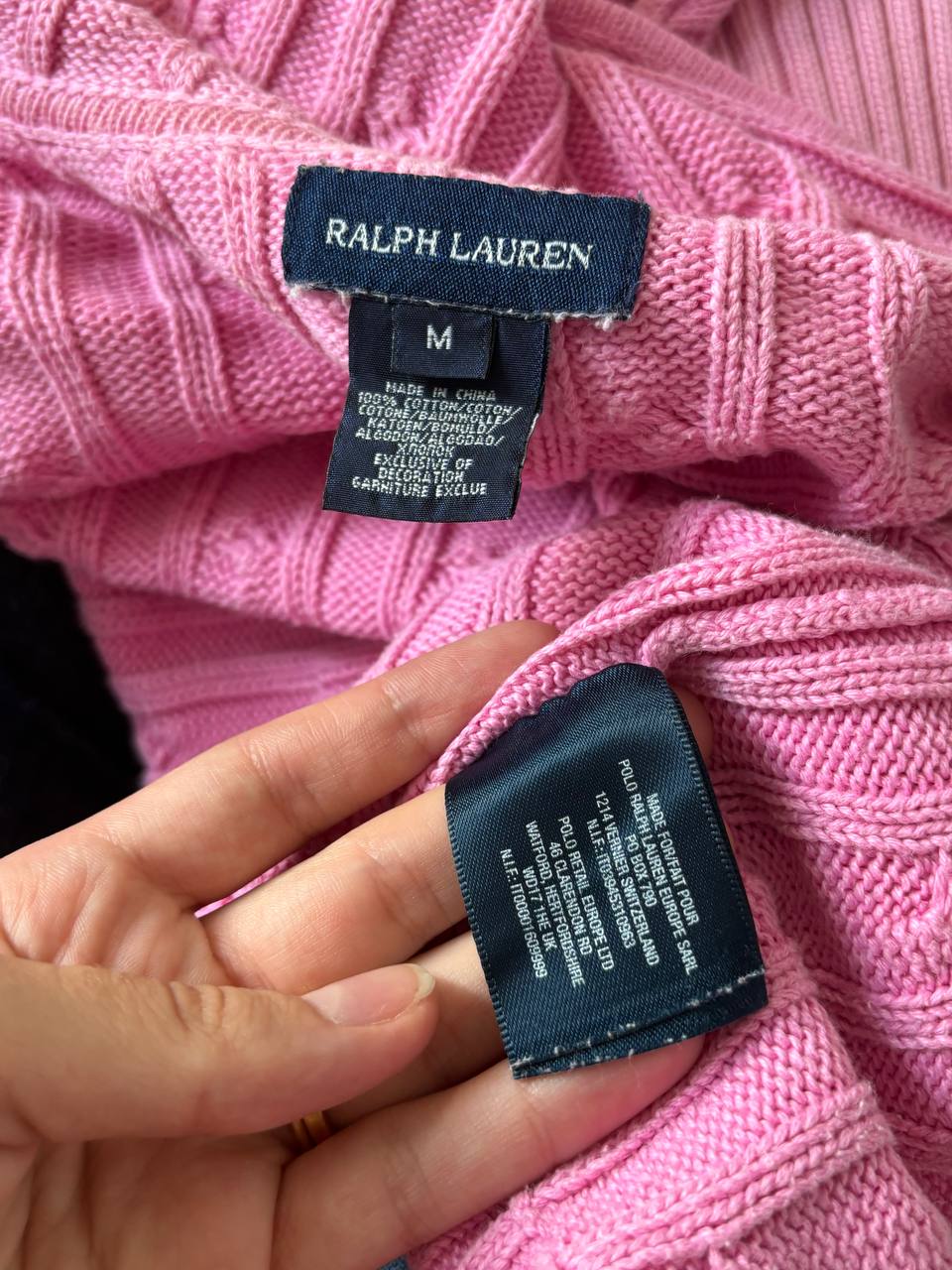 Ralph Lauren jumper zip hooded