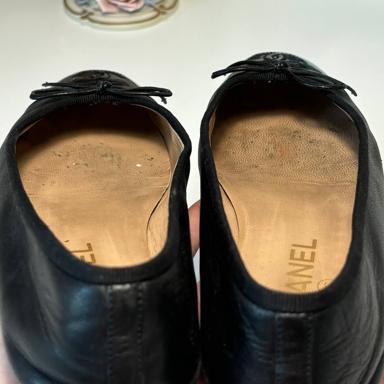 Chanel ballet flats ballerina shoes