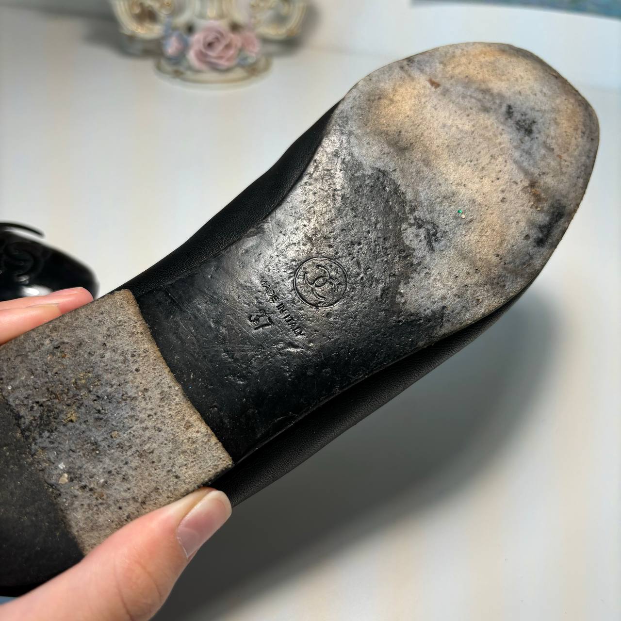 Chanel ballet flats ballerina shoes
