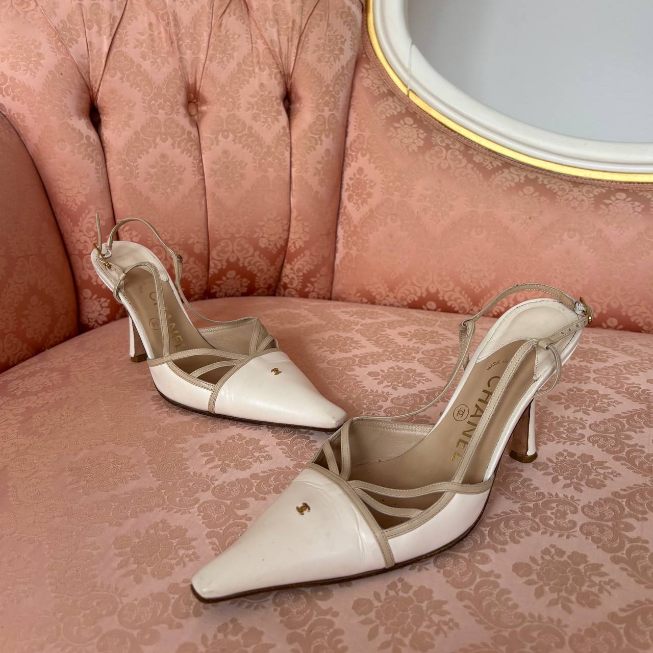 Chanel court shoes heels