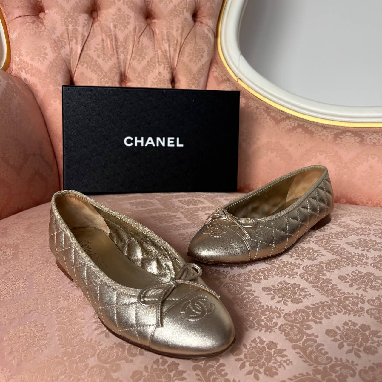 Chanel ballerina slippers