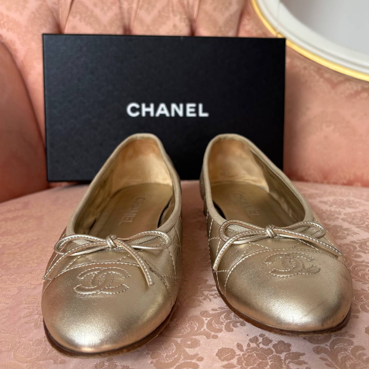 Chanel ballerina slippers