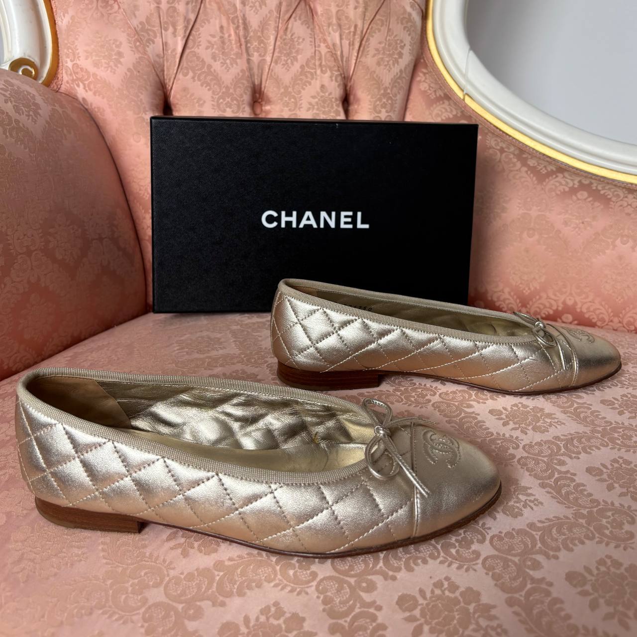 Chanel ballerina slippers