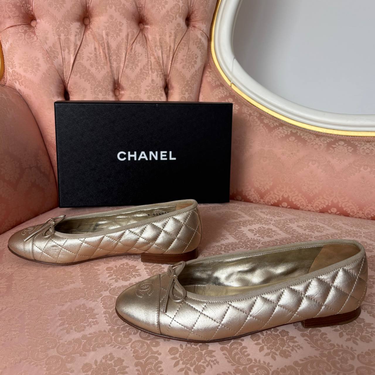 Chanel ballerina slippers