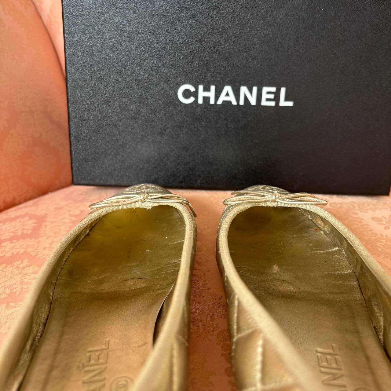 Chanel ballerina slippers