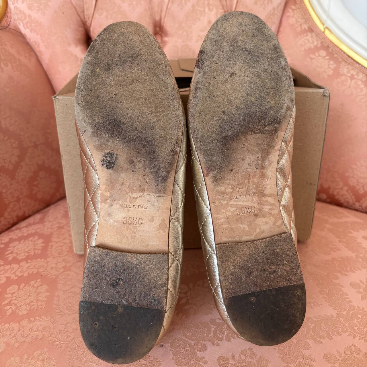 Chanel ballerina slippers