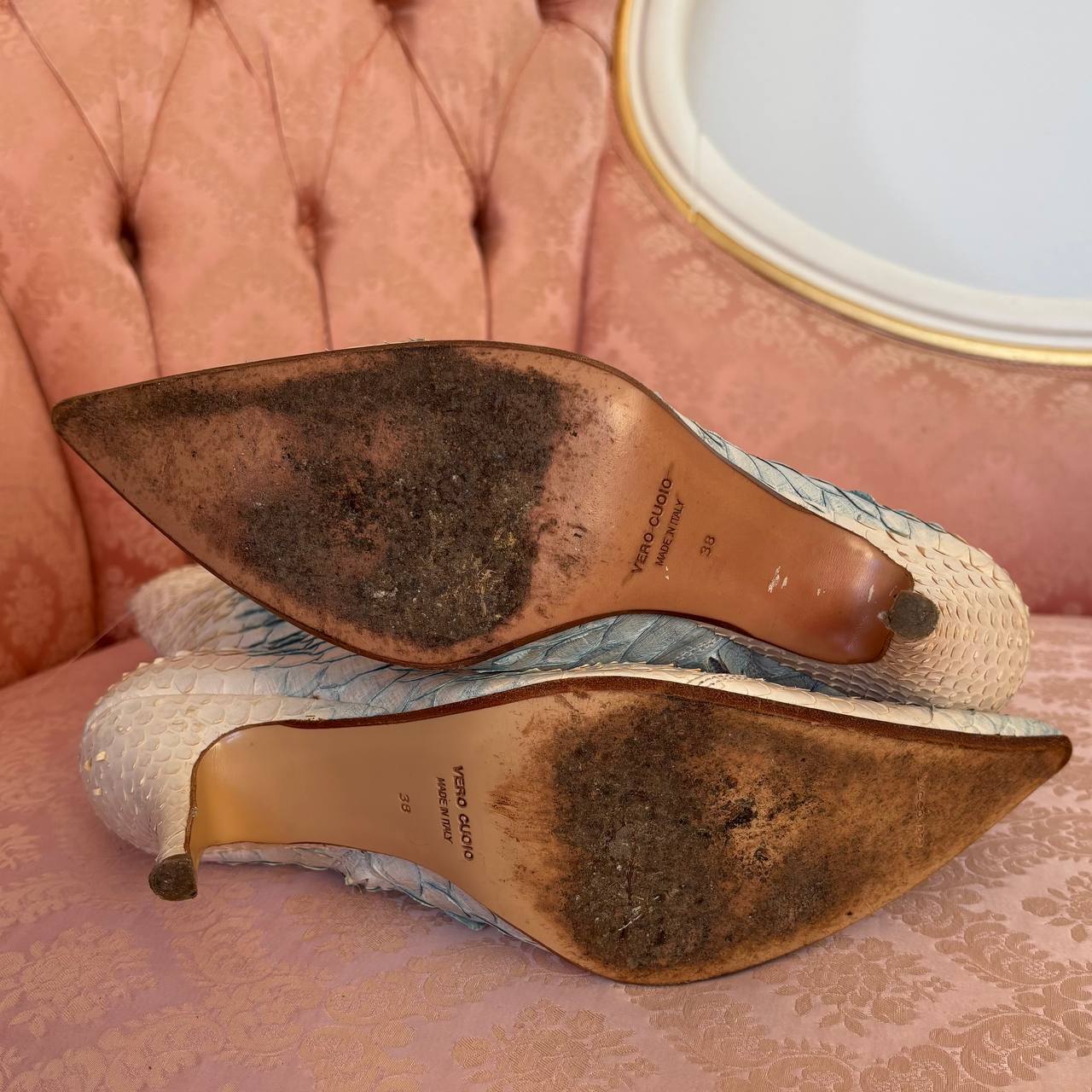 Italian cowboy pointed boots