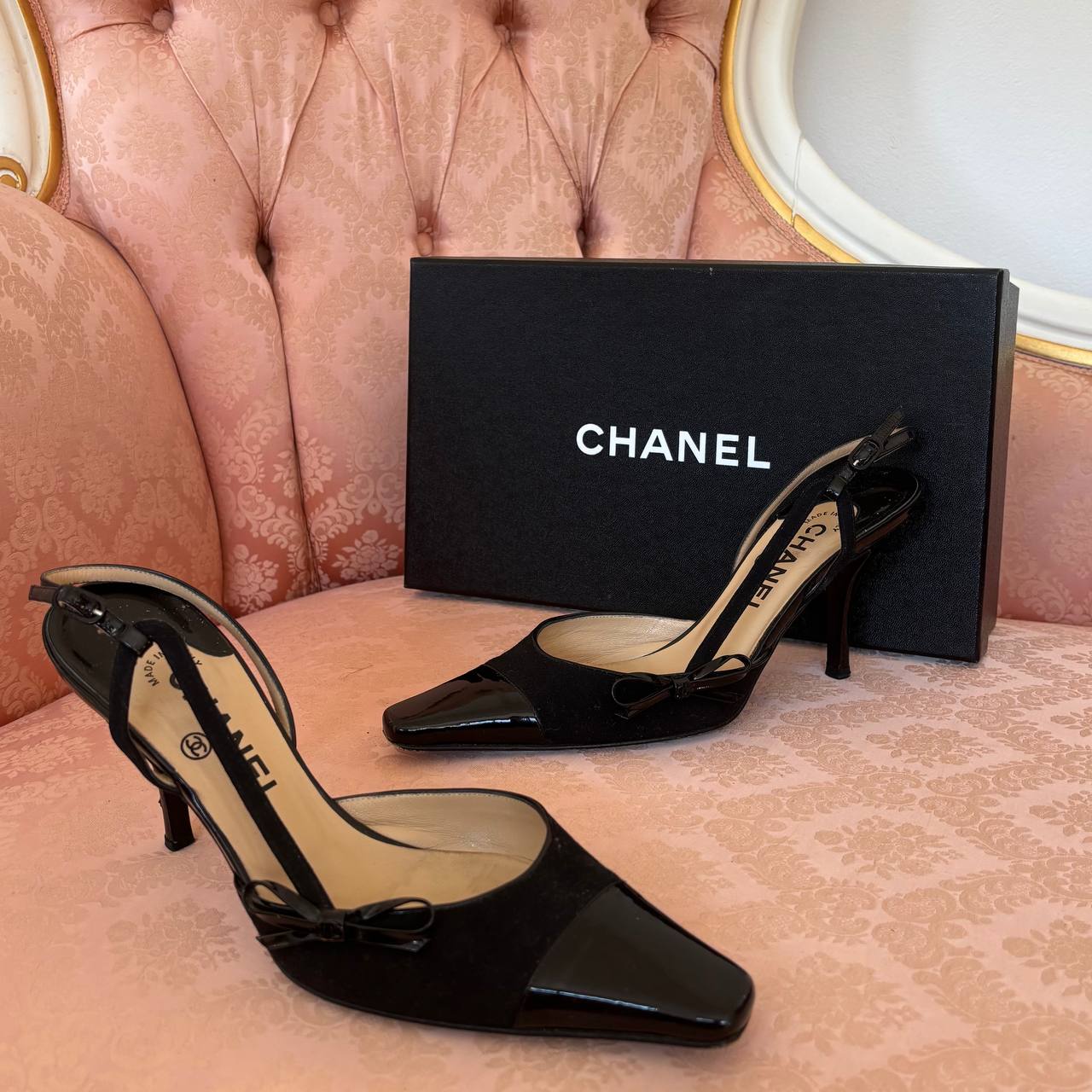 Chanel court shoes heels