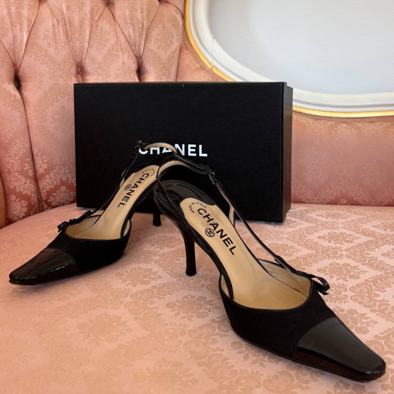Chanel court shoes heels