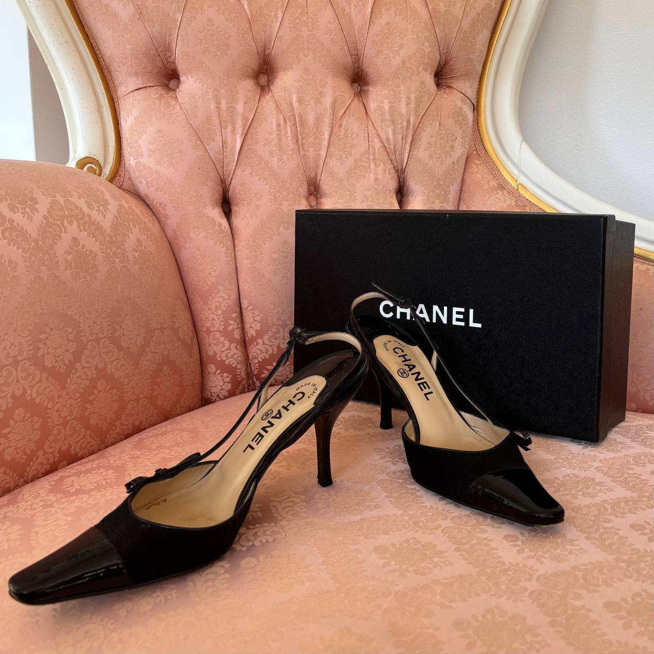 Chanel court shoes heels