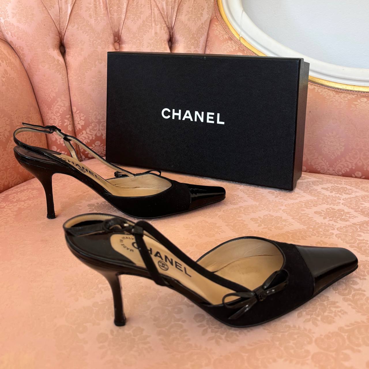 Chanel court shoes heels